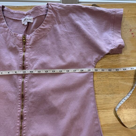 MIEN Studios California Together Zipper Pant Jumpsuit Lavender Purple Medium EUC - Picture 7 of 14